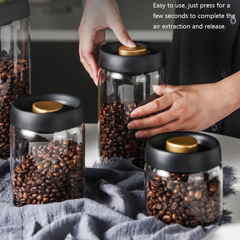 Food Storage Vacuum Containers - Wadah penyimpanan kopi kacang baru, segel