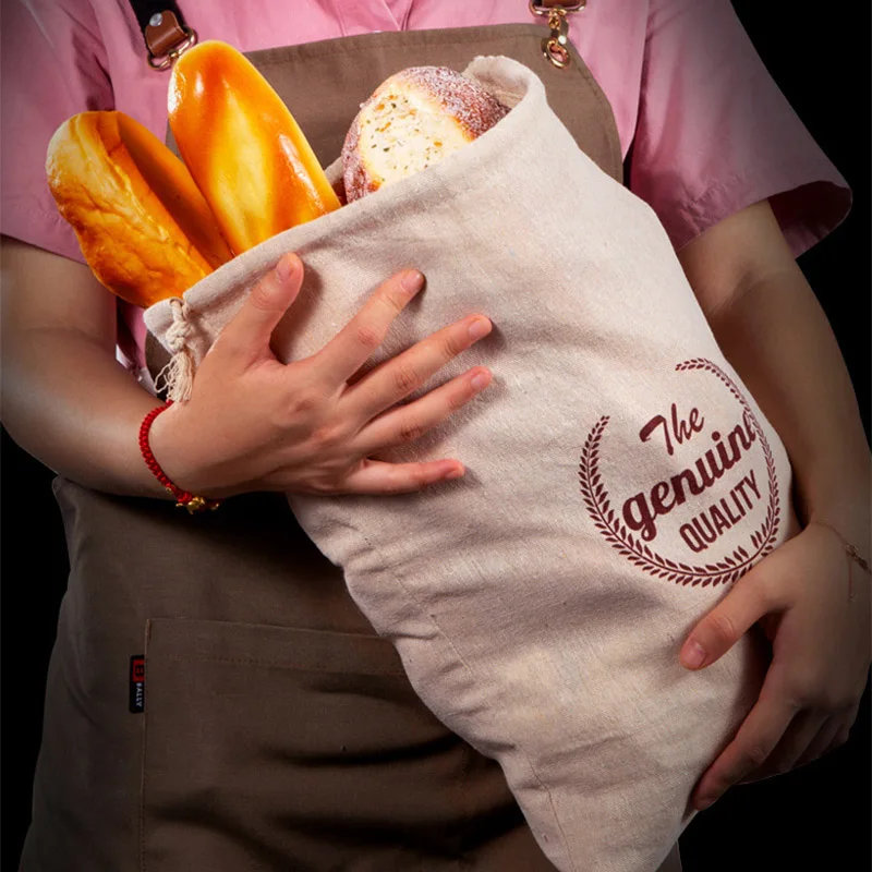 Food Storage Plants - Tas Roti Linen Tas Dapat Digunakan