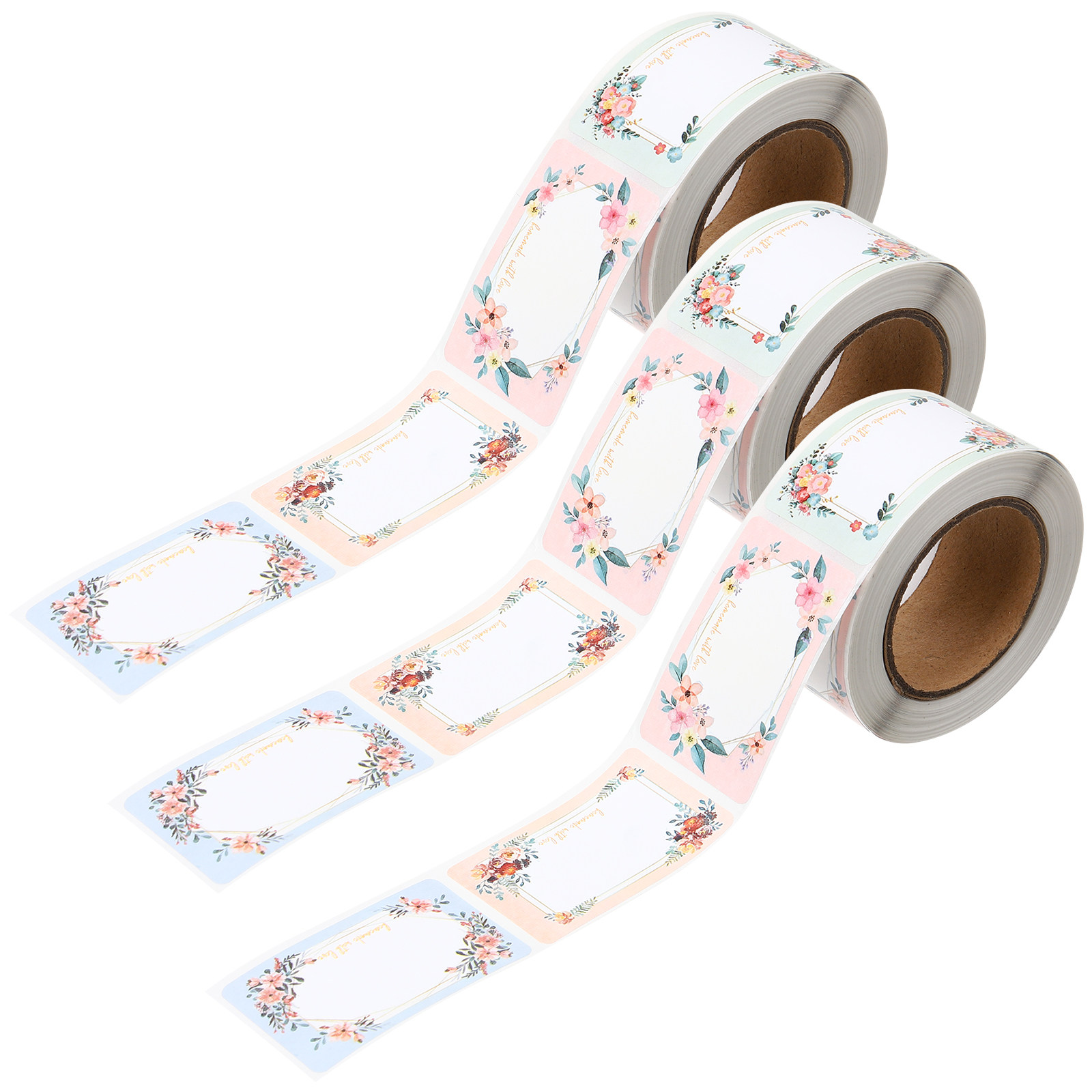 Food Storage Labels - 3 Gulungan Stiker Label Nama Kosong