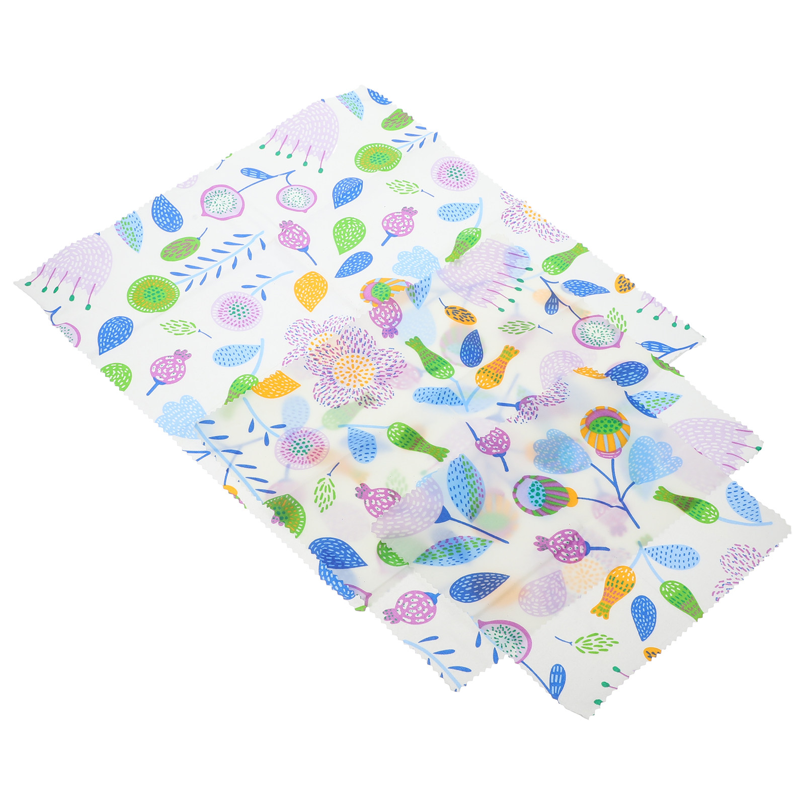 Beeswax Food Wrap - 3Pcs Kain Pembungkus Makanan dari Lilin