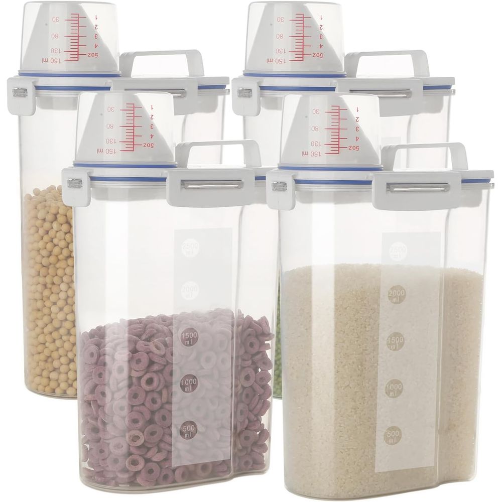 Food Storage Dispenser - Set Wadah Penyimpanan Makanan Kering Kedap