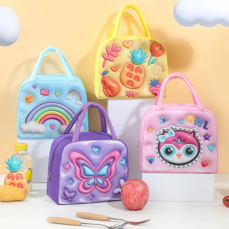 Food Storage Roll Bags - Tas Kotak Makan Siang Anak 3D