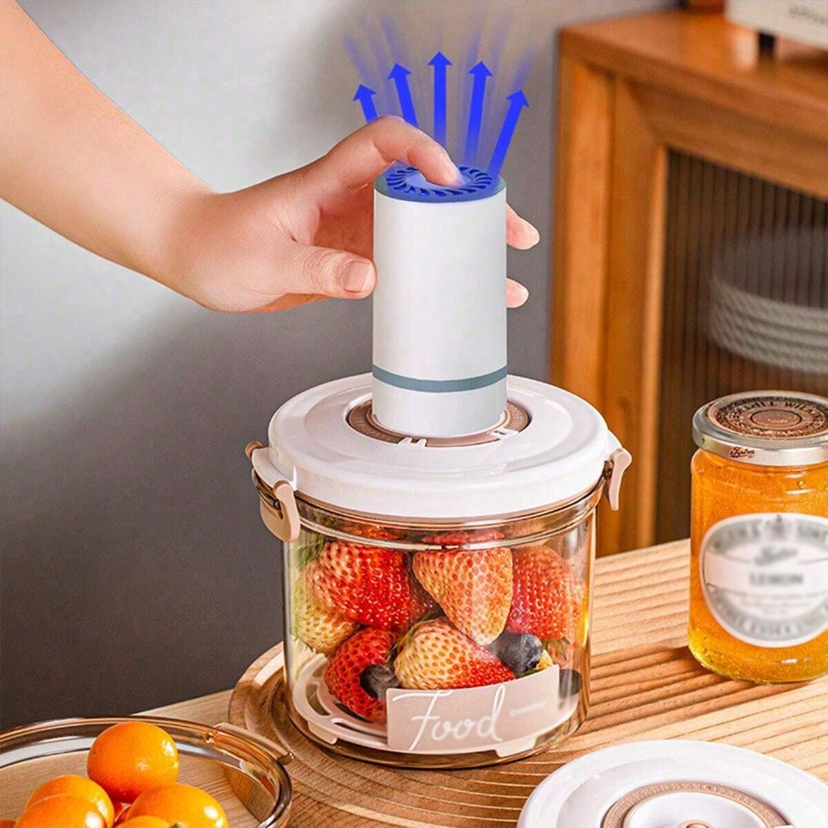 Food Storage Vacuum Containers - 1 Wadah Vakum Kedap Udara untuk