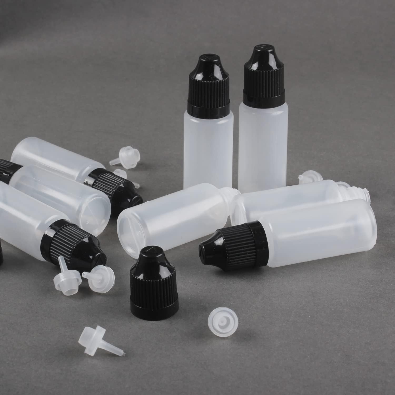 Condiment Squeeze Bottle - 10 buah LDPE 15ml botol tetes