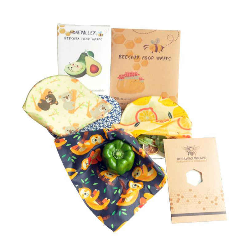 Beeswax Food Wrap - Bungkus Kain Lilin Lebah Organik Yang