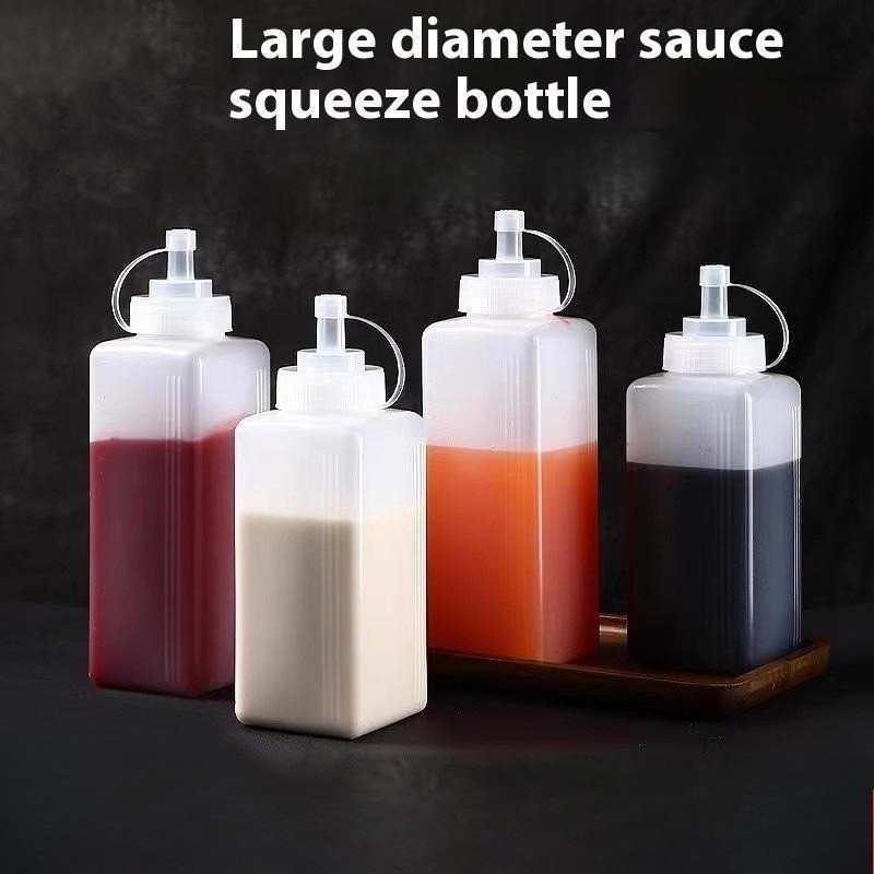 Condiment Squeeze Bottle - Botol Plastik Squeeze Mulut Lebar Food