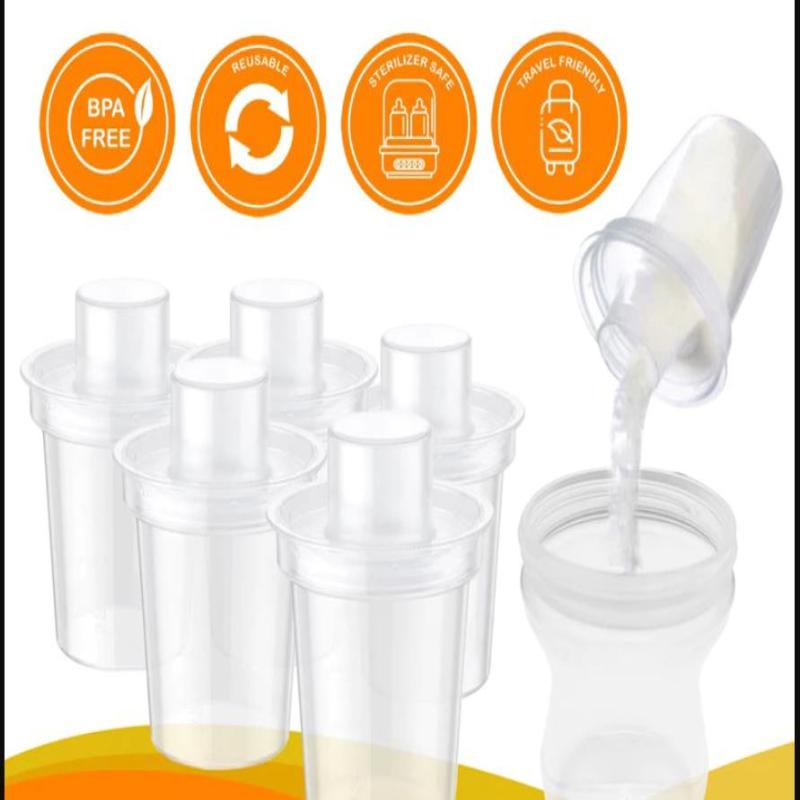Food Storage Dispenser - 6PPC 80ML Dispenser Susu Bubuk Bayi