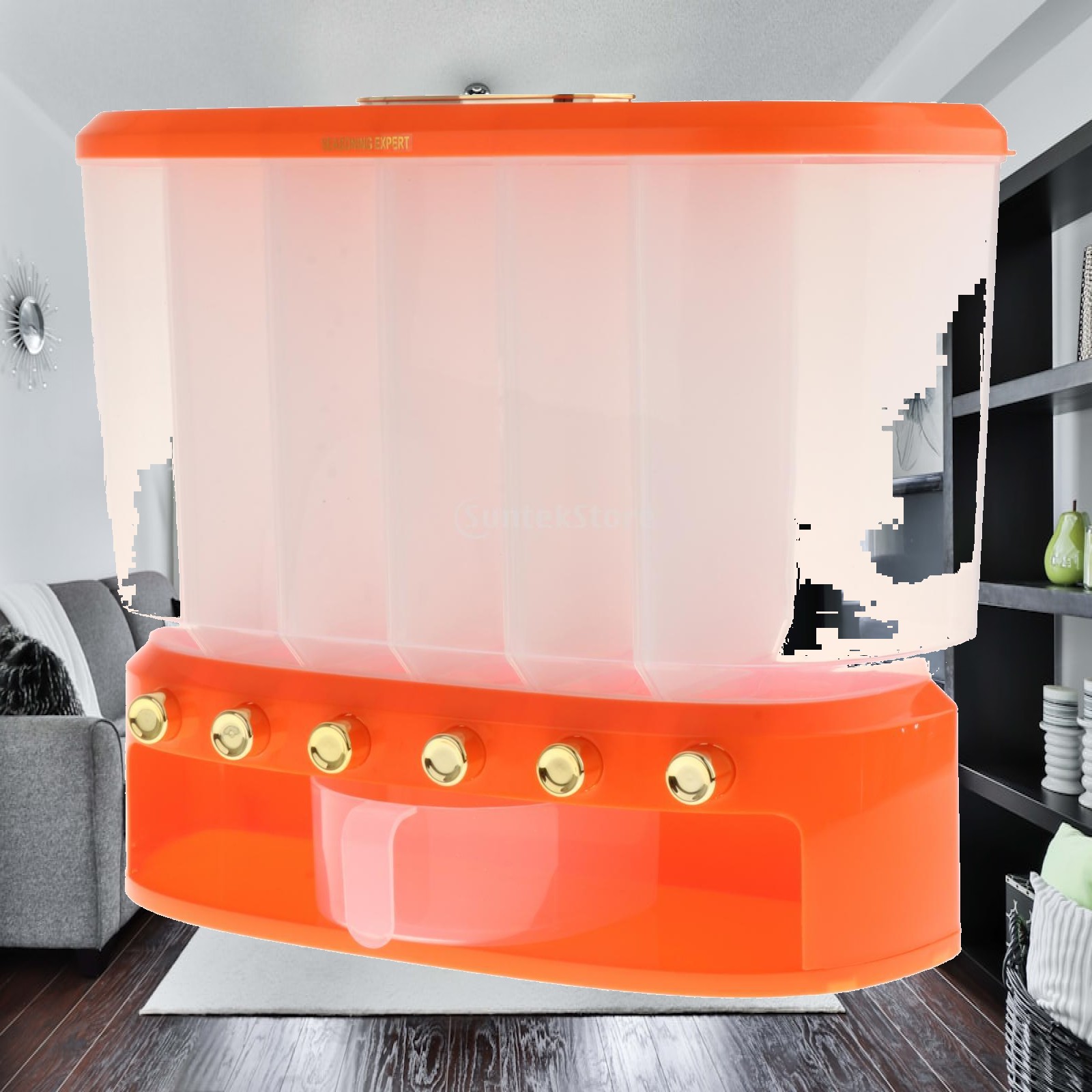 Food Storage In Restaurant - Wadah Penyimpanan Makanan 6 Sekat untuk