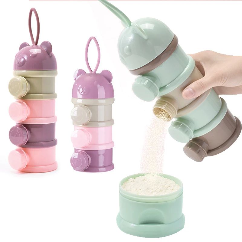 Food Storage Dispenser - Kotak Penyimpanan Makanan Bayi Portabel 3/4