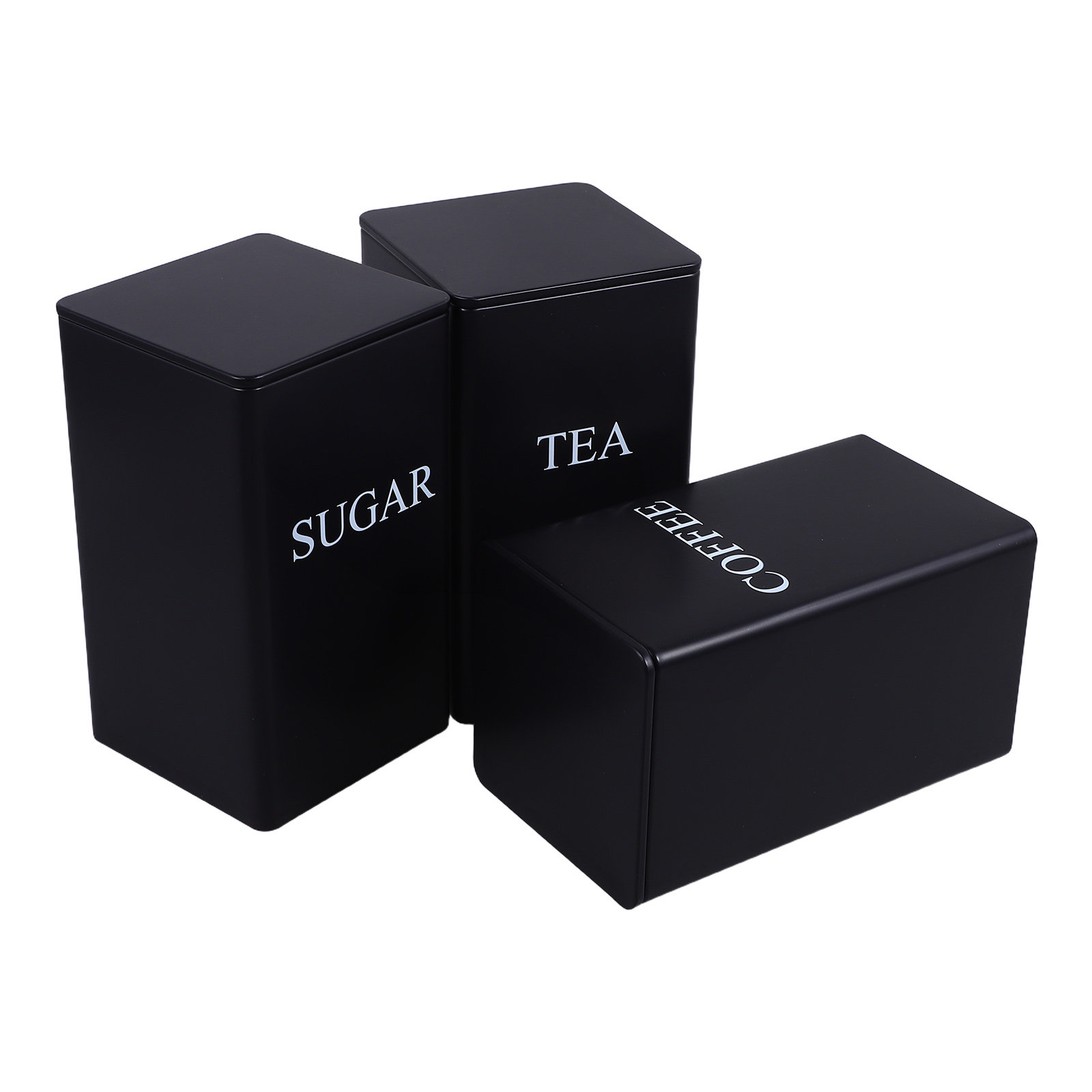 3Pcs Wadah Dapur Logam Kedap U - Food Storage Labels ulasan dan harga
