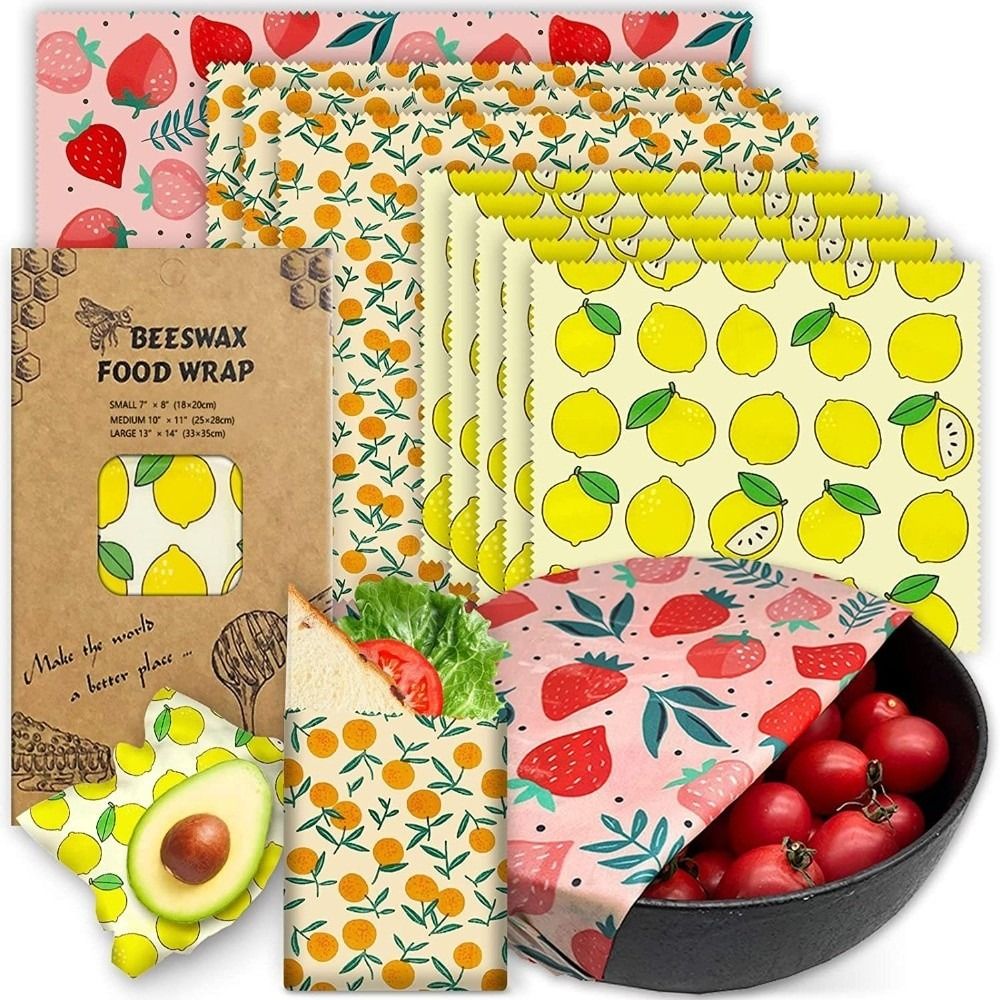 9pcs Pembungkus Makanan Lilin  - Beeswax Food Wrap ulasan dan harga