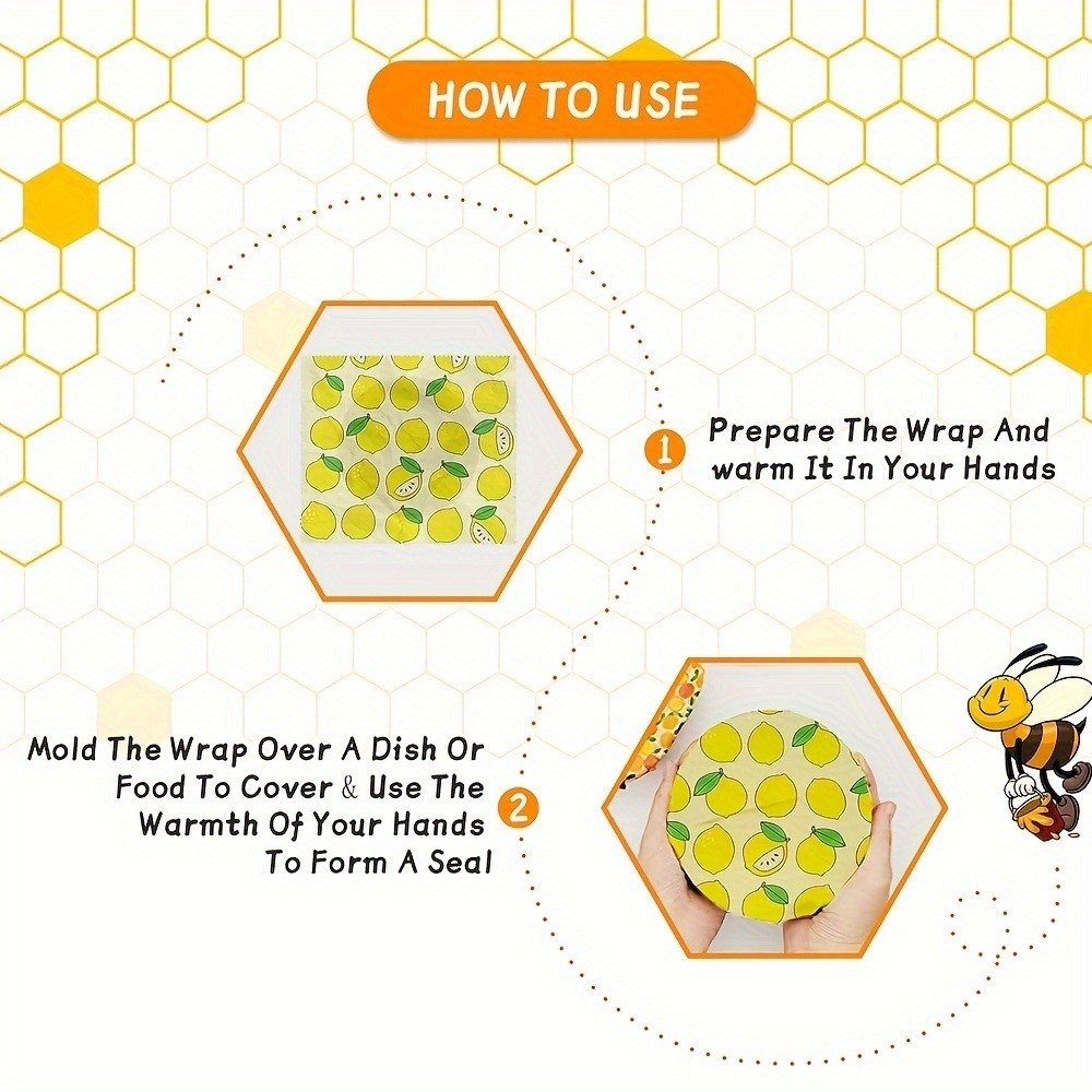 9pcs Pembungkus Makanan Lilin  - Beeswax Food Wrap ulasan dan harga