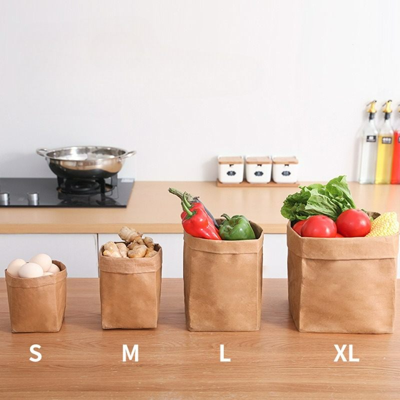 Kantong Kertas Kraft Kantong P - Food Storage Plants ulasan dan harga