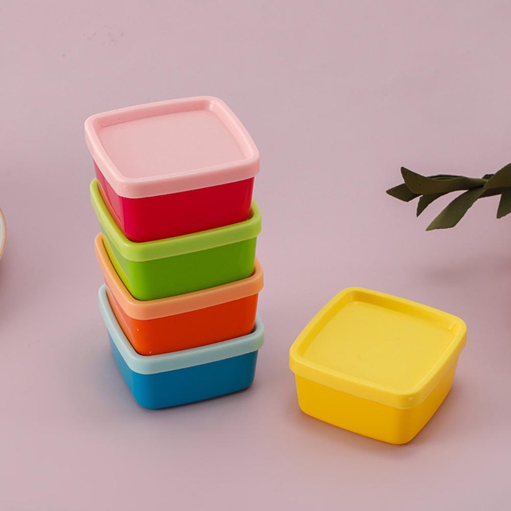 5 Buah Botol Peras Mini Kotak  - Condiment Squeeze Bottle ulasan dan harga