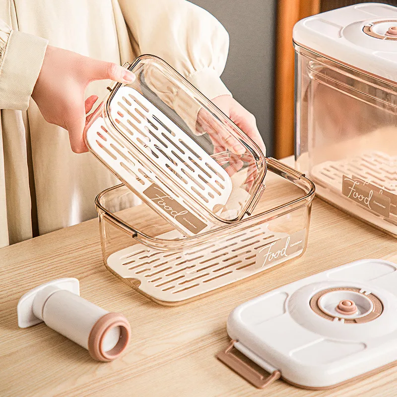 Kotak penyimpanan vakum kedap  - Food Storage Vacuum Containers ulasan dan harga