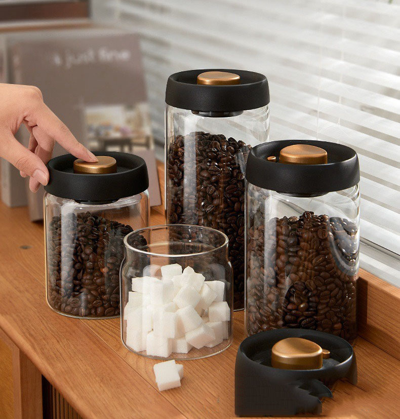 Wadah penyimpanan kopi kacang  - Food Storage Vacuum Containers ulasan dan harga