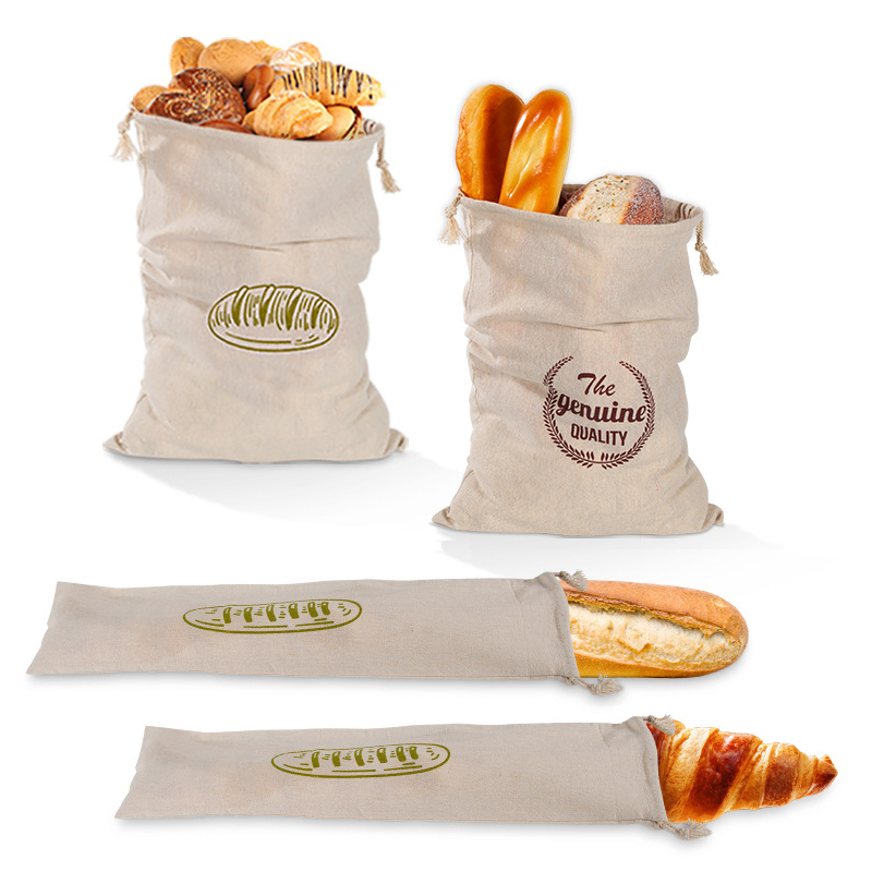 Tas Roti Linen Tas Dapat Digun - Food Storage Plants ulasan dan harga