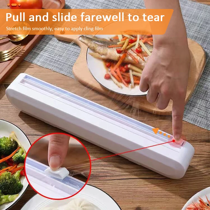 Dispenser pembungkus Film leng - Food Storage Dispenser ulasan dan harga