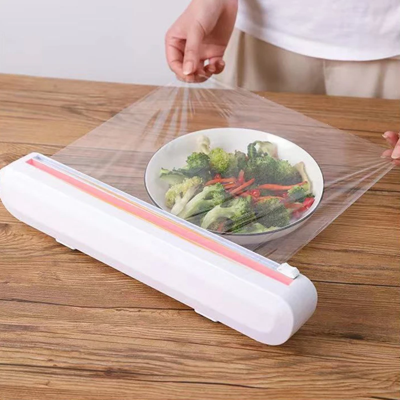 Dispenser pembungkus Film leng - Food Storage Dispenser ulasan dan harga