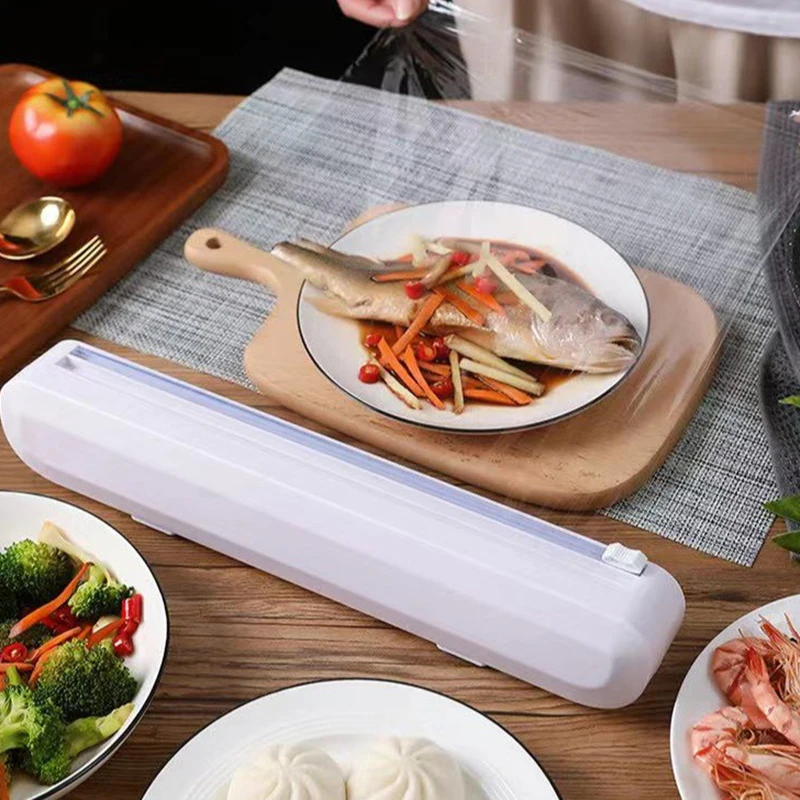 Dispenser pembungkus Film leng - Food Storage Dispenser ulasan dan harga