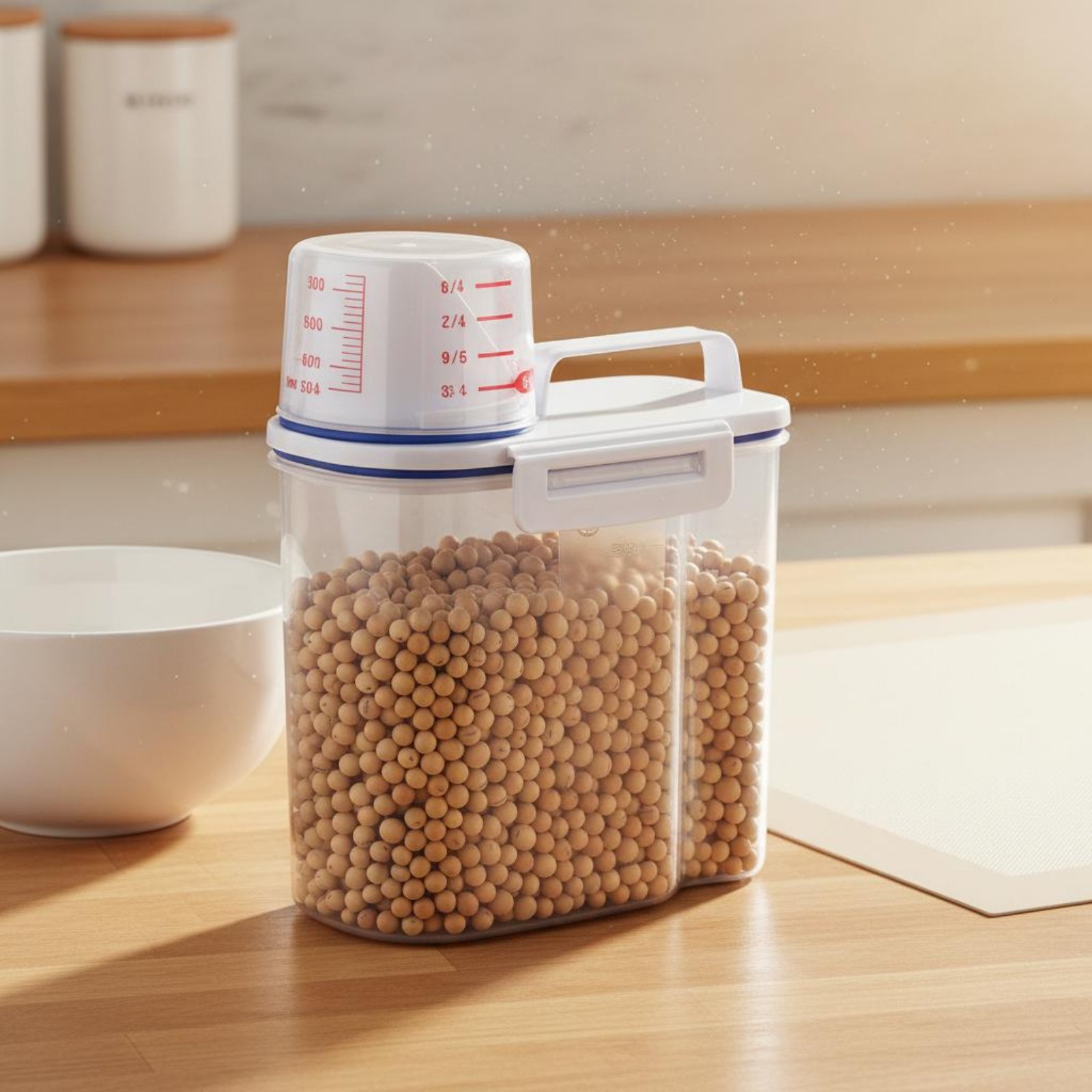 Wadah Penyimpanan Beras Dispen - Food Storage Dispenser ulasan dan harga