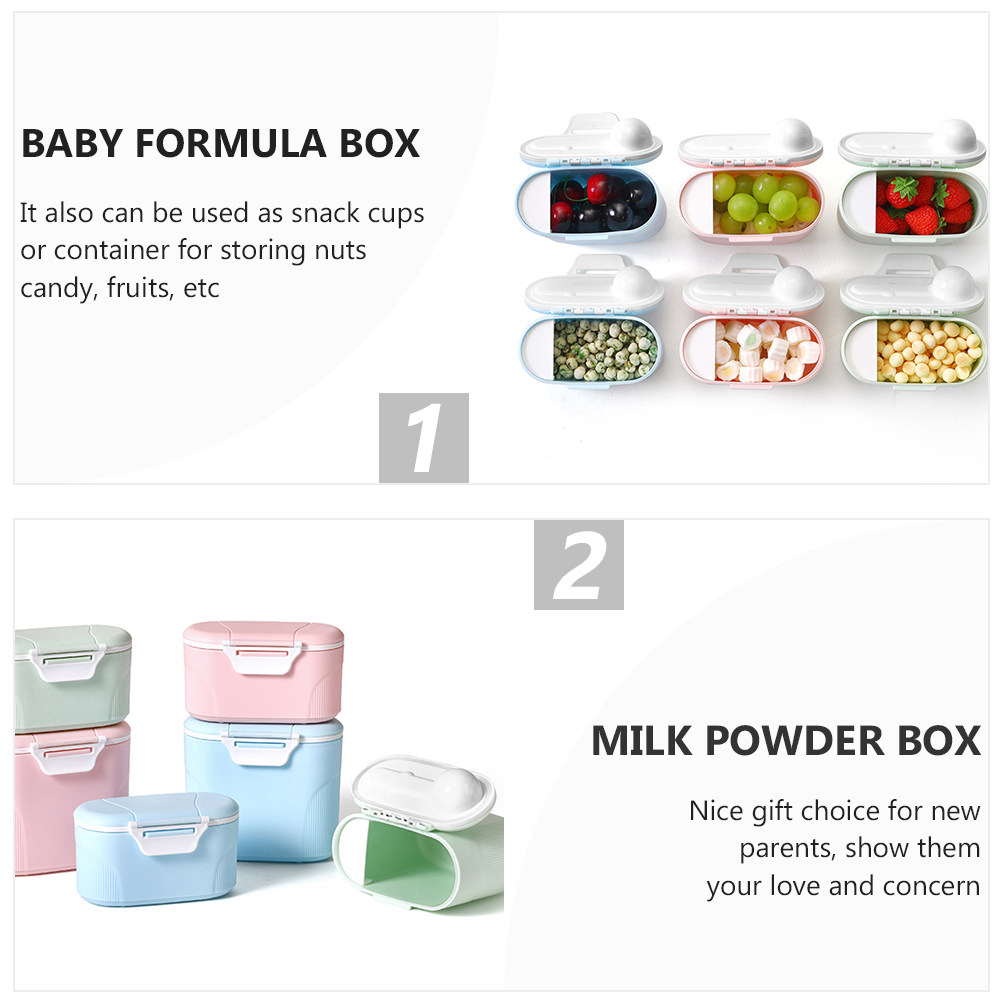 Dispenser Susu Bubuk Bayi Port - Food Storage Dispenser ulasan dan harga