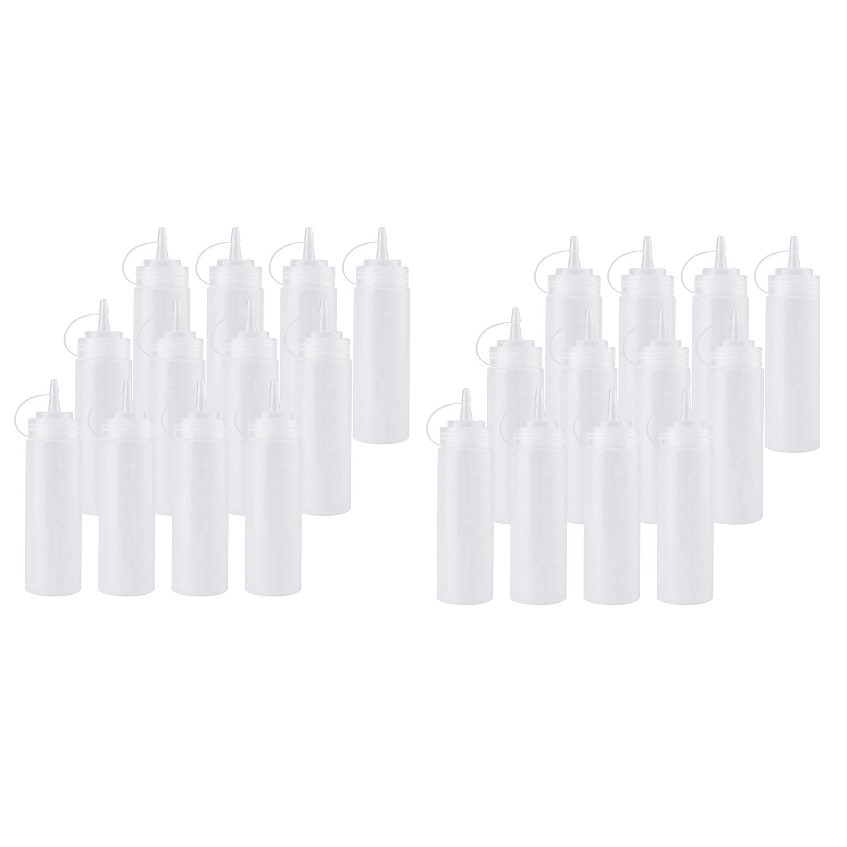 ABGE-24, Paket 8 Oz, Botol Sau - Condiment Squeeze Bottle ulasan dan harga