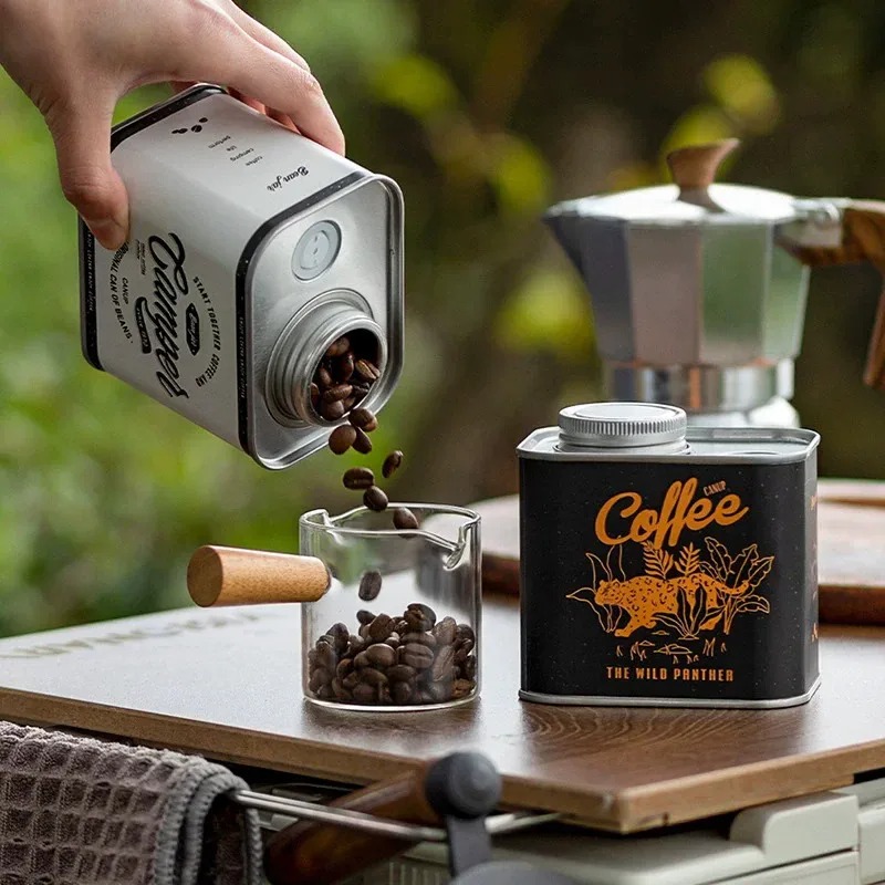 Kaleng Besi Penyimpanan Kopi K - Food Storage Metal Box ulasan dan harga