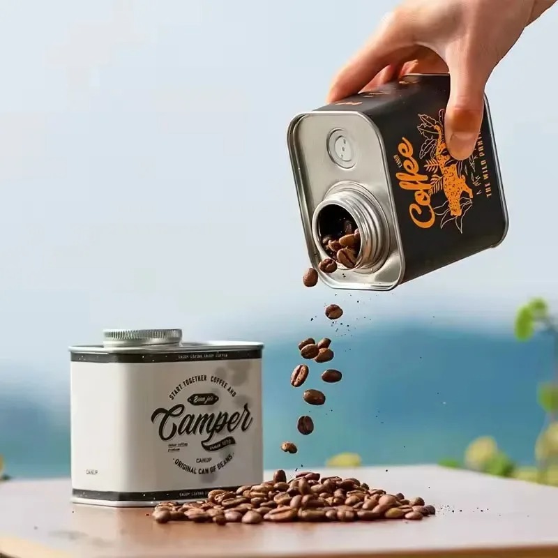 Kaleng Besi Penyimpanan Kopi K - Food Storage Metal Box ulasan dan harga