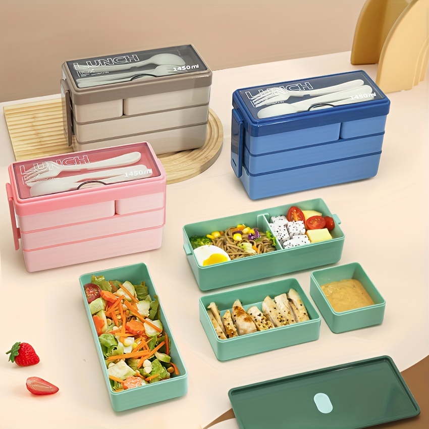 Kotak makan siang Bento 1450ML - Food Storage Drawer Organizer ulasan dan harga