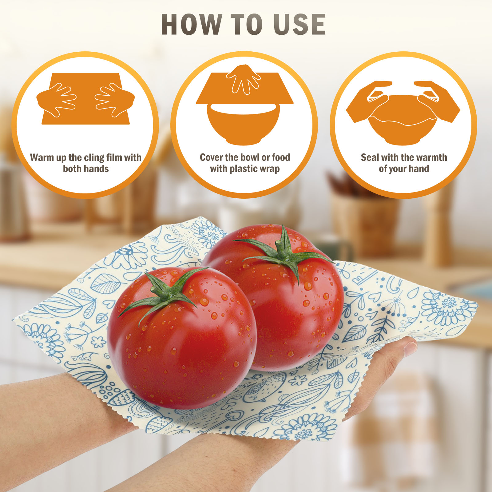 9 Buah Pembungkus Lilin Lebah  - Beeswax Food Wrap ulasan dan harga