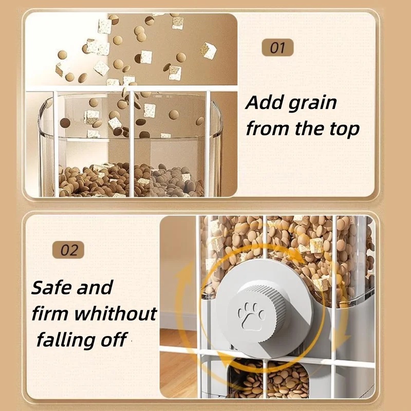Dispenser Makanan dan Air Otom - Food Storage Dispenser ulasan dan harga