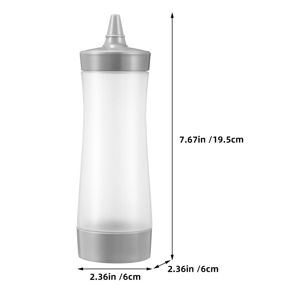 2 Buah Botol Peras Transparan  - Condiment Squeeze Bottle ulasan dan harga