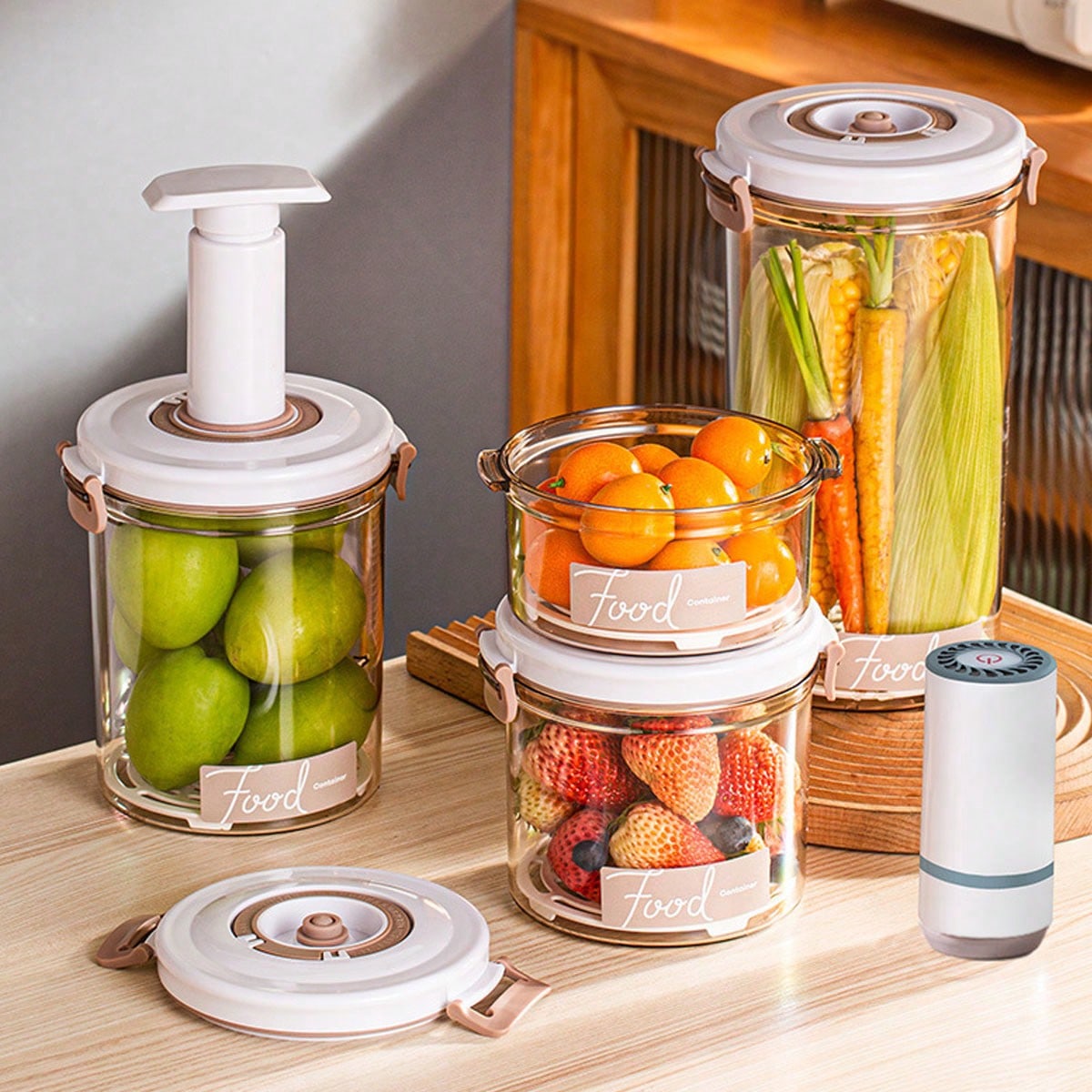 1 Wadah Vakum Kedap Udara untu - Food Storage Vacuum Containers ulasan dan harga