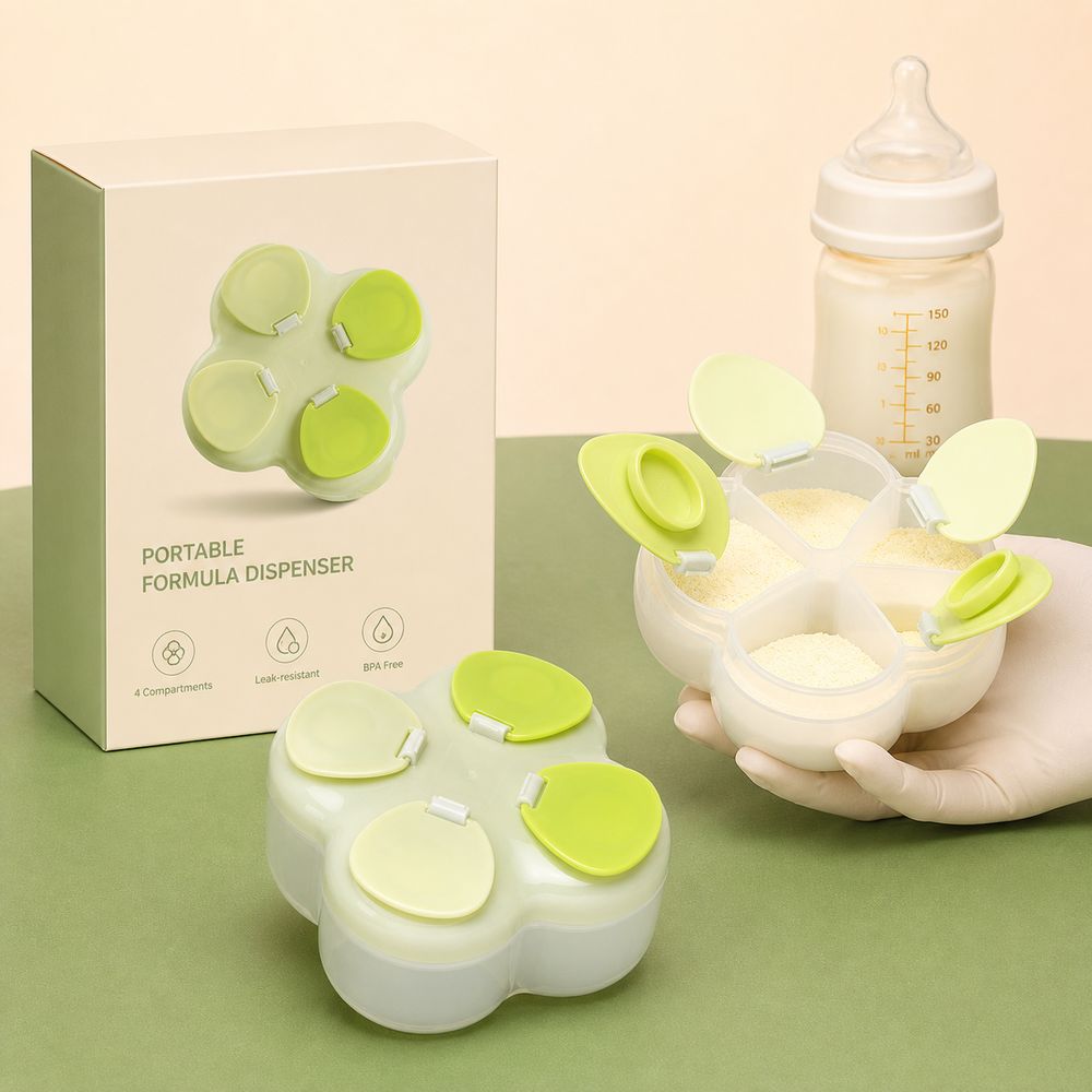 Dispenser Formula Terpartisi 7 - Food Storage Dispenser ulasan dan harga