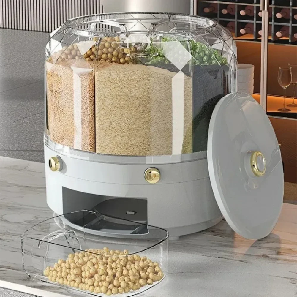 Dispenser Biji-bijian Putar Fo - Food Storage Dispenser ulasan dan harga
