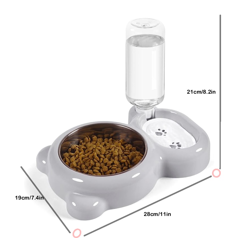 Dispenser air makan kucing, se - Food Storage Dispenser ulasan dan harga