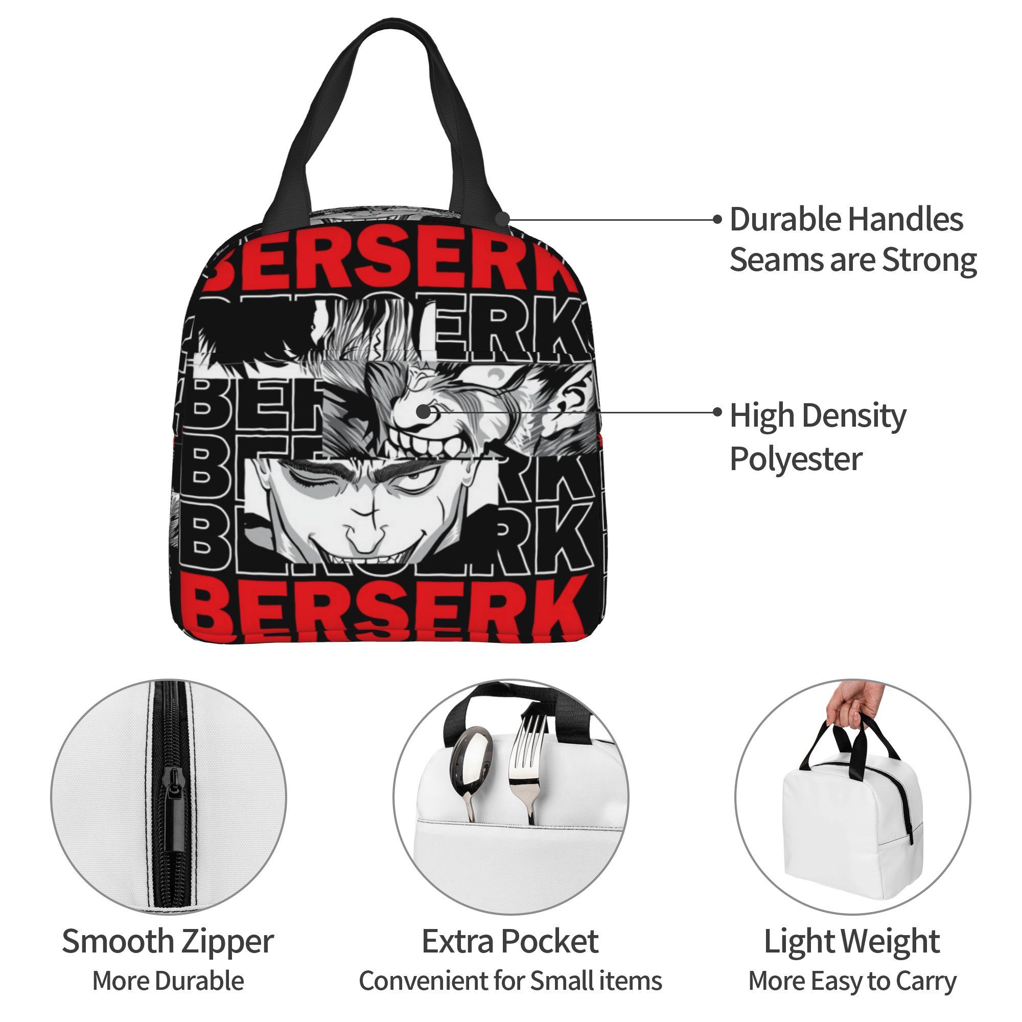 B-Berserks Tas Makan Siang Ter - Food Storage Roll Bags ulasan dan harga