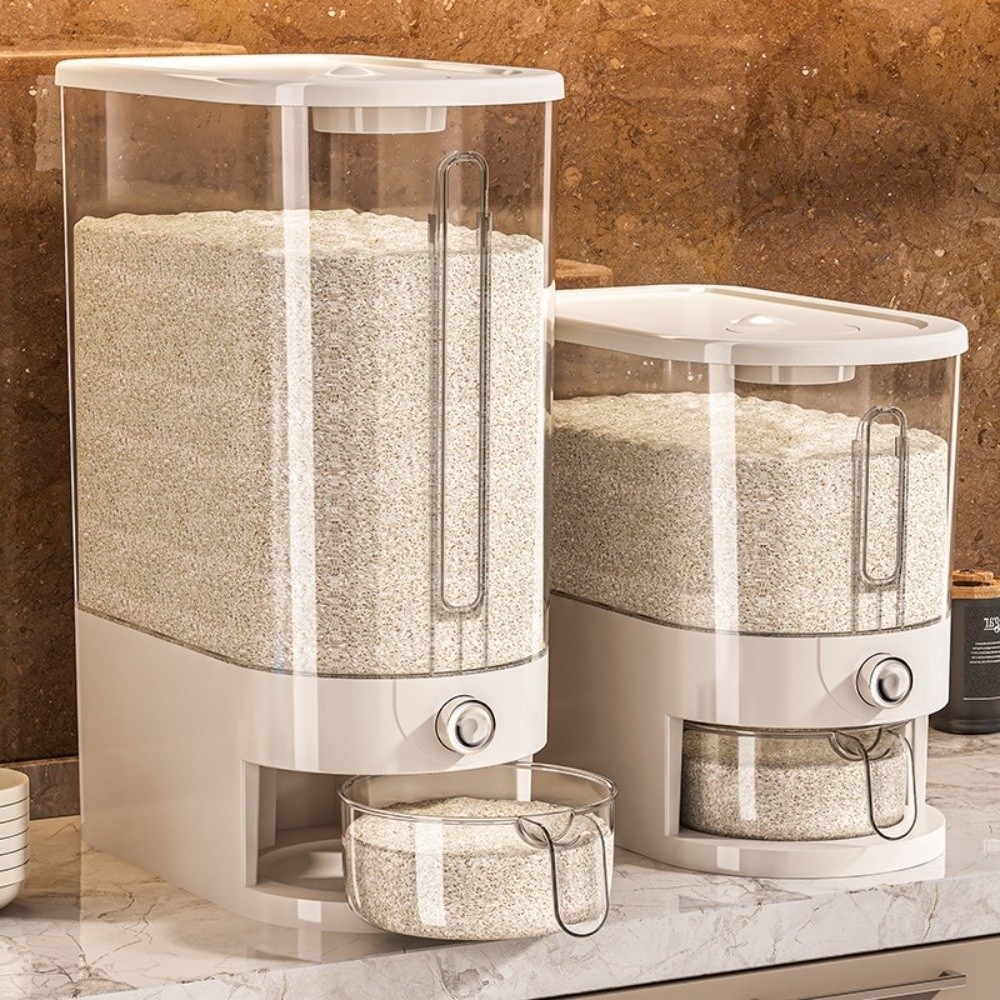 Wadah Penyimpanan Beras Kedap  - Food Storage Dispenser ulasan dan harga