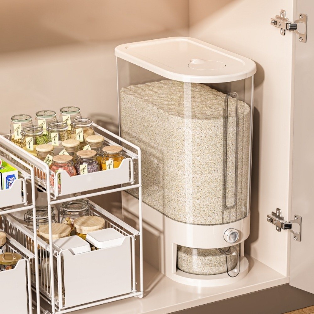 Wadah Penyimpanan Beras Kedap  - Food Storage Dispenser ulasan dan harga