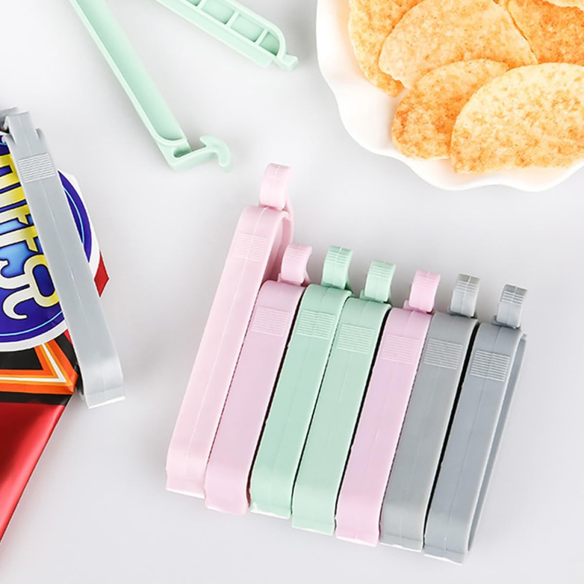 12 Buah Klip Penyegel Plastik  - Food Storage Roll Bags ulasan dan harga