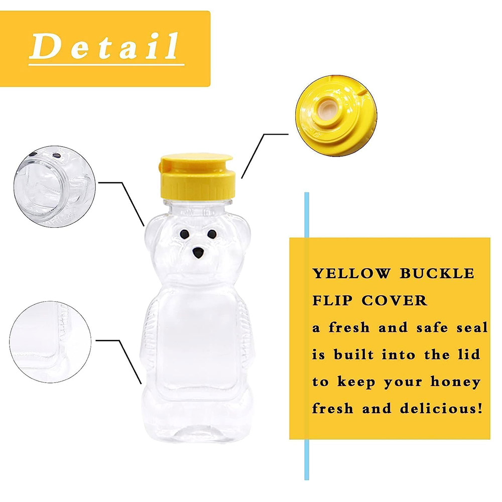 2 Buah Stoples Botol Madu Beru - Condiment Squeeze Bottle ulasan dan harga