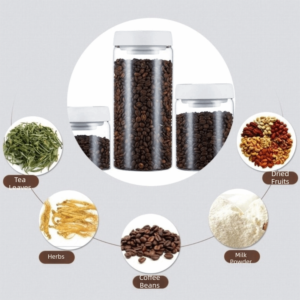 Stoples Penyimpanan Biji Kopi  - Food Storage Vacuum Containers ulasan dan harga