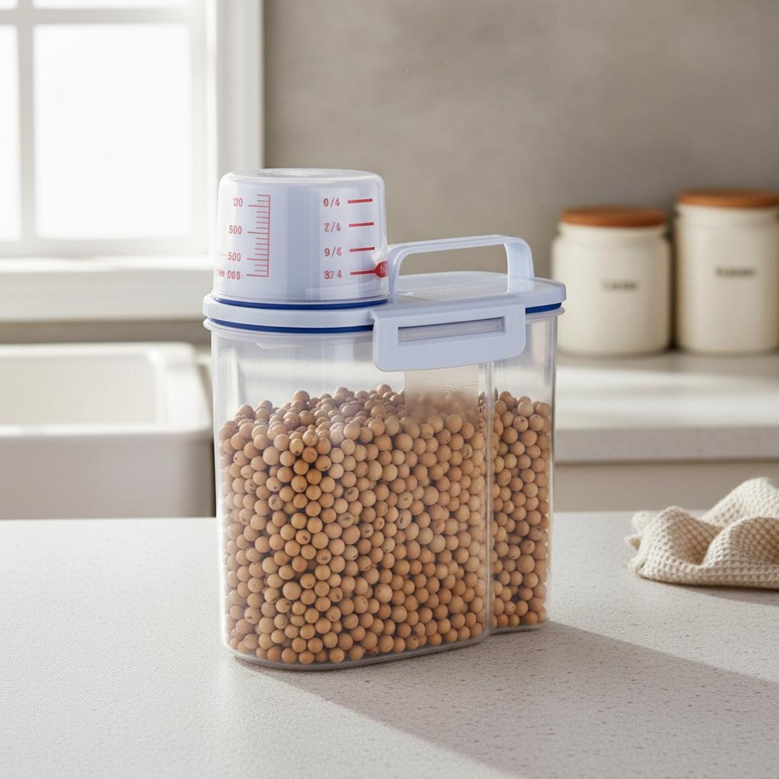 Wadah Penyimpanan Beras Anti L - Food Storage Dispenser ulasan dan harga