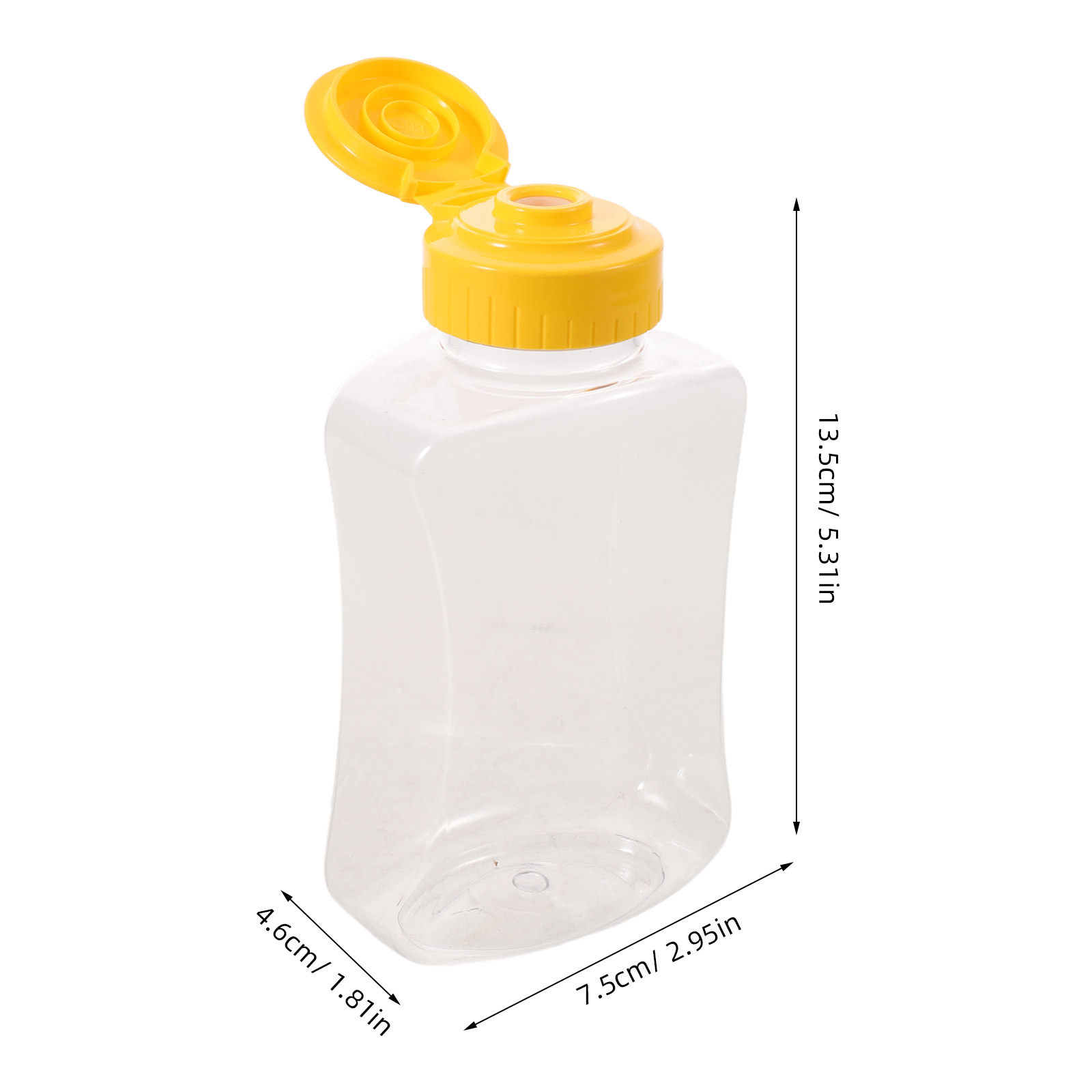 4 Buah Botol Peras Madu Plasti - Condiment Squeeze Bottle ulasan dan harga