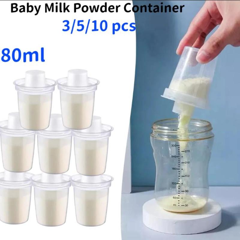 6PPC 80ML Dispenser Susu Bubuk - Food Storage Dispenser ulasan dan harga