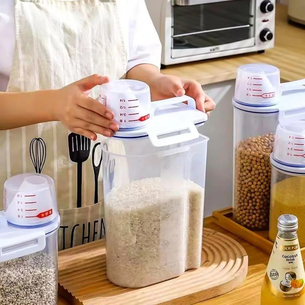 Wadah Penyimpanan Makanan Keri - Food Storage Dispenser ulasan dan harga