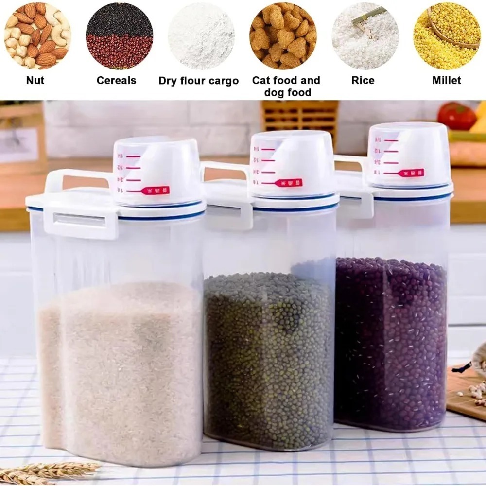 Wadah Penyimpanan Makanan Keri - Food Storage Dispenser ulasan dan harga