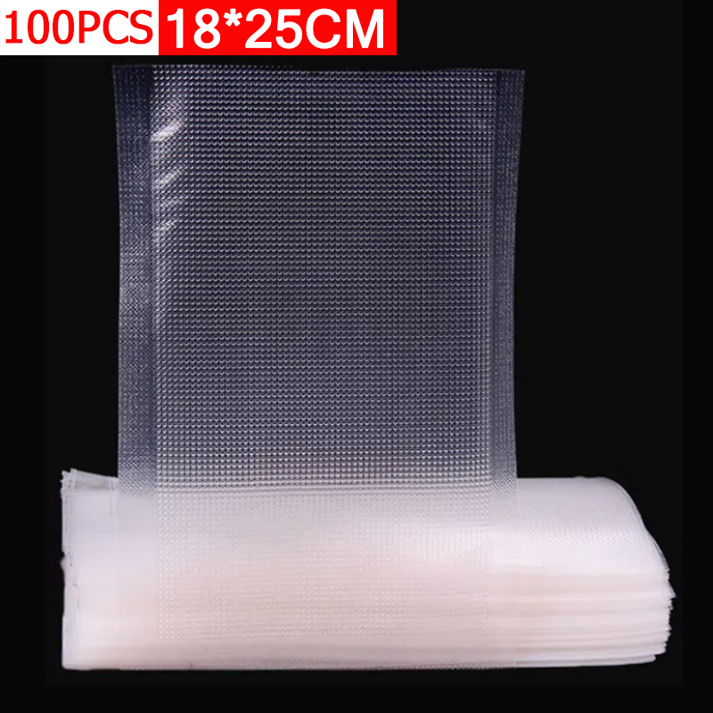100 Buah Tas Vakum 18X25Cm Mes - Food Storage Machine ulasan dan harga
