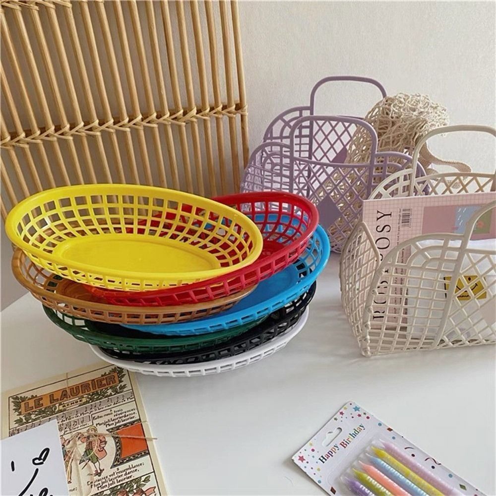 D9 7 Buah/Lot Keranjang Makana - Food Storage In Restaurant ulasan dan harga
